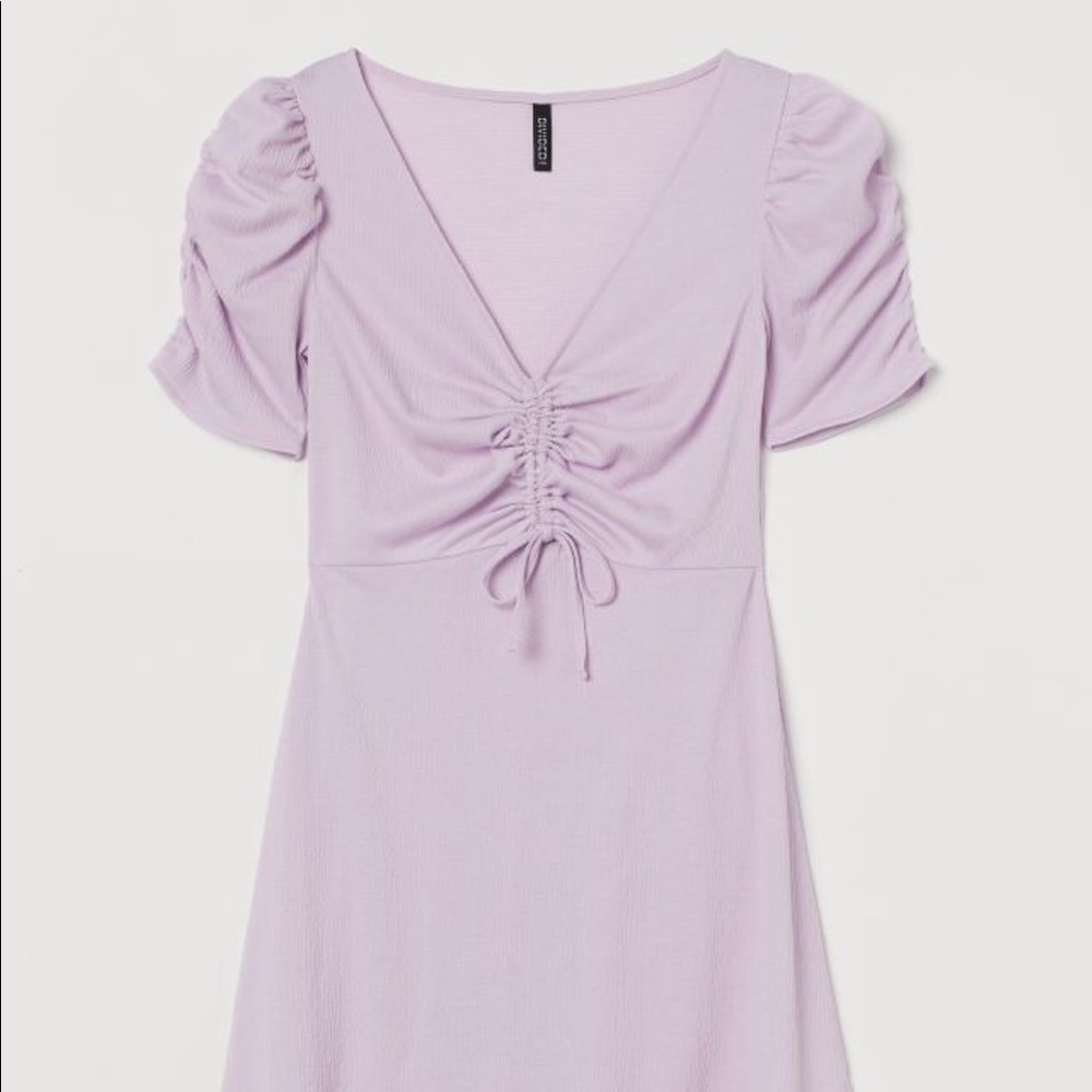 Lavender mini dress